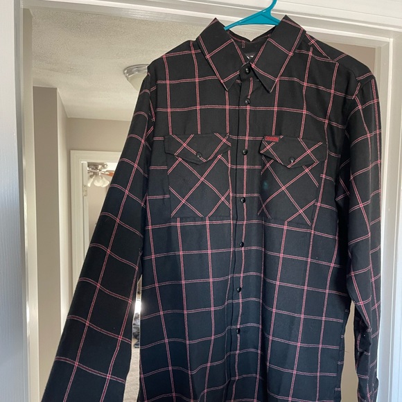 Red and black Dixxon flannel - Picture 1 of 1